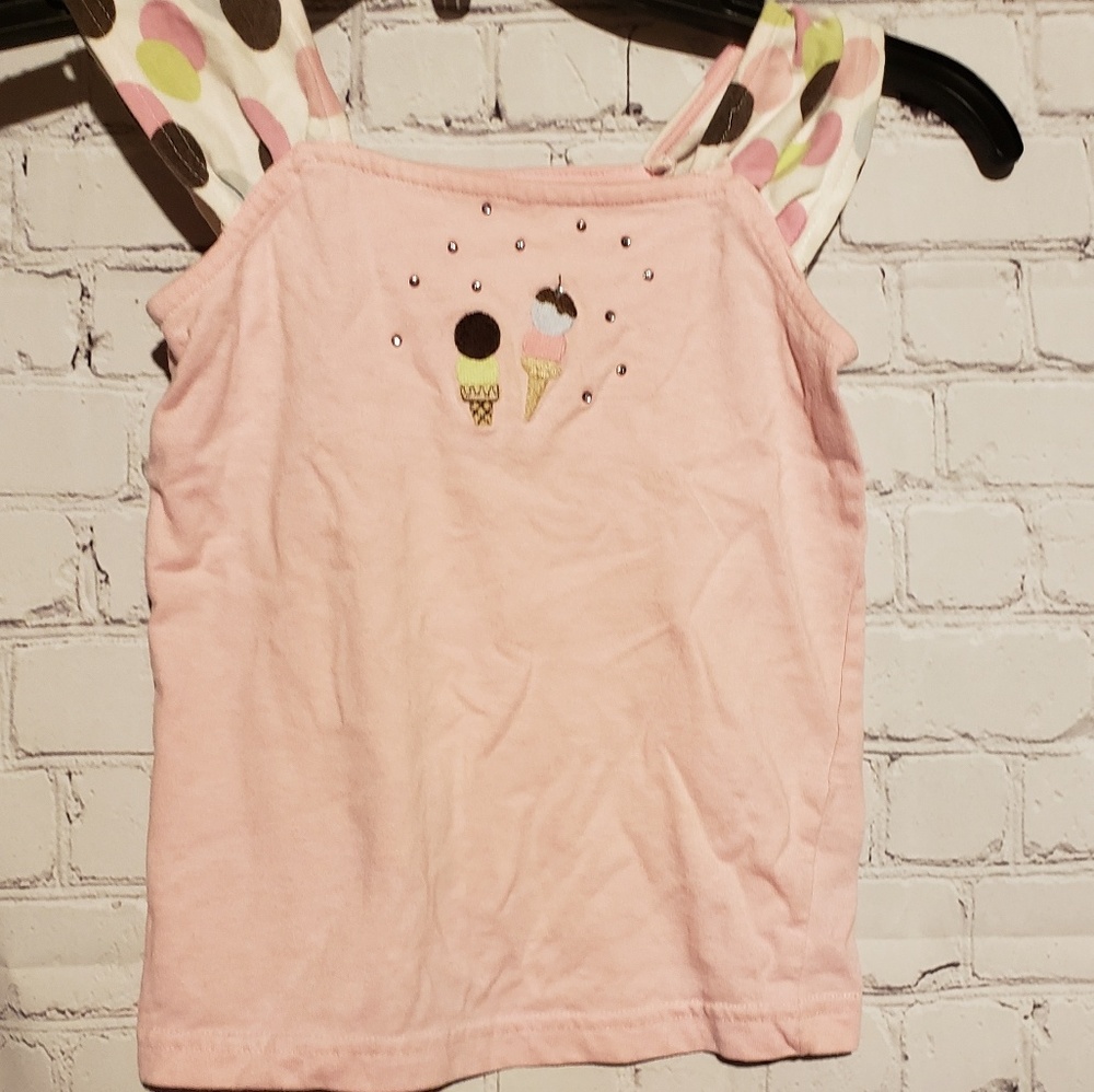 2/$12 Gymboree Ice Cream Shoppe top